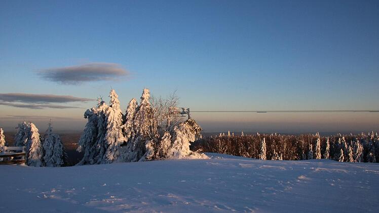 Idyllisch liegt die  Kissinger Hütte auf dem Feuerberg. Foto: Ralf Ruppert