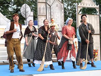 Szene aus dem Stück "My Fair Lady".