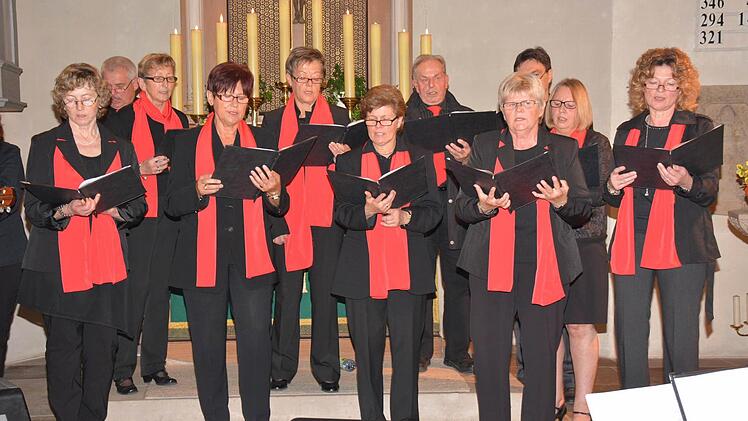 Der liturgische Chor Ermershausen hat seine Leistungsfähigkeit in den 25 Jahren seines Bestehens enorm gesteigert.  Foto: SchmidtDer liturgische Chor Ermershausen hat seine Leistungsfähigkeit in den 25 Jahren seines Bestehens enorm gesteigert.  Foto: Schmidt