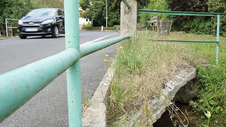 Die Brücke in der Klosterstraße in ObereschenbachFoto: Arkadius Guzy
