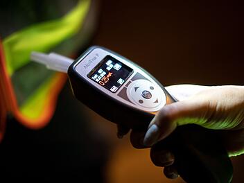 Alkoholkontrolle der Polizei in Bamberg