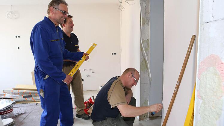 Friedwald Schedel, Andreas Fiedler und Thomas Schmidt (von links) Foto: Matthias Hoch