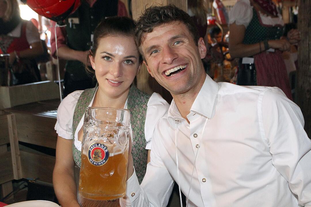 Wiesn-Besuch des FC Bayern München
