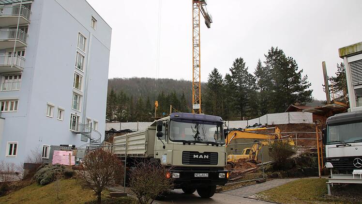 Blick auf die Baustelle. Foto: Ralf Ruppert