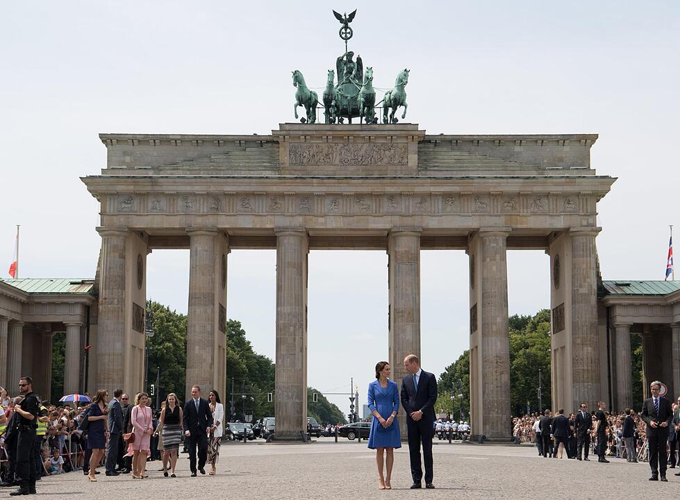 Prinz William und Herzogin Catherine besuchen Berlin