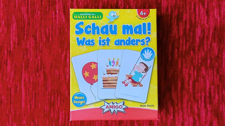 Schau mal! Was ist anders? - Das Kinderspiel von Amigo im Test