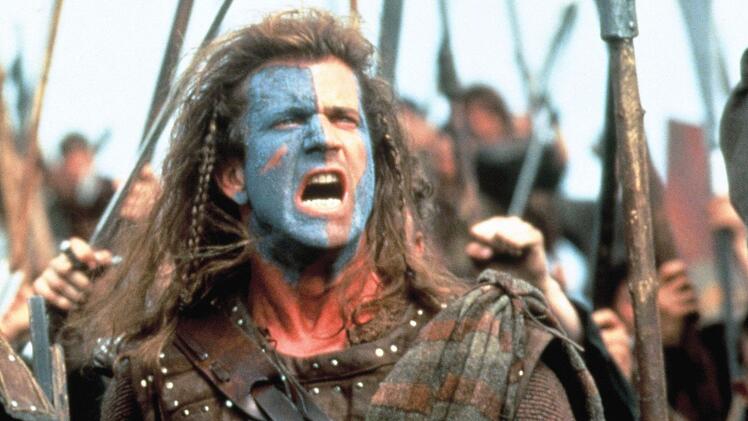 Bei "Bravheart" f&uuml;hrte Mel Gibson Regie und spielte gleichzeitig die Hauptrolle des schottischen Freiheitsk&auml;mpfers William Wallace.