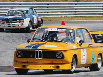 Bei der Einstellungsfahrt und beim ersten Rennen in Oschersleben ging es noch um nichts - aber in diesem Jahr geht der BMW namens "Curry" noch am Lausitzring und auf dem Hockenheimring auf die Rundstrecke.  Foto: privat
