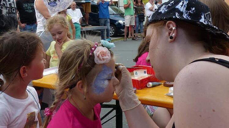 Beim Marktleugaster Straßenfest war viel geboten. Foto: Klaus-Peter Wulf