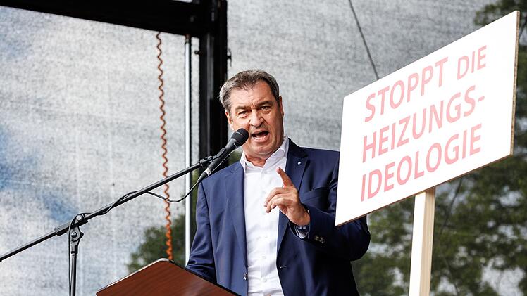 Demonstration gegen Klima-Politik