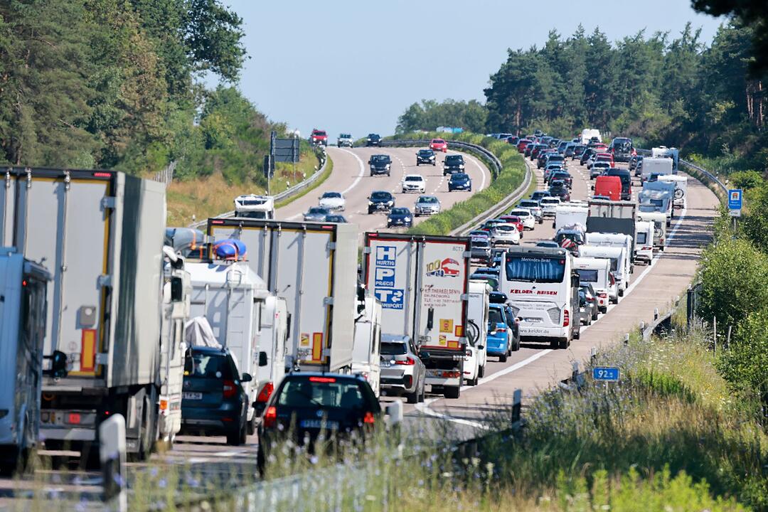 Reiseverkehr auf der A7