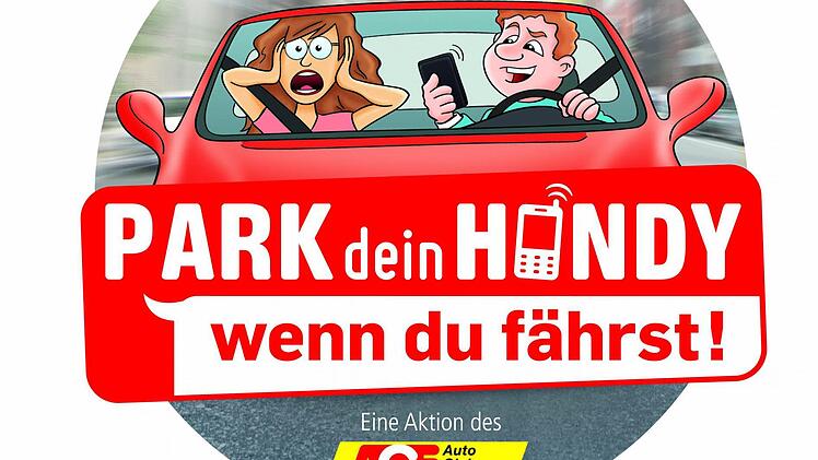 Seine Kampagne "Park dein Handy" hat der Autoclub ACE in Bad Kissingen vorgestellt. Foto: ACE