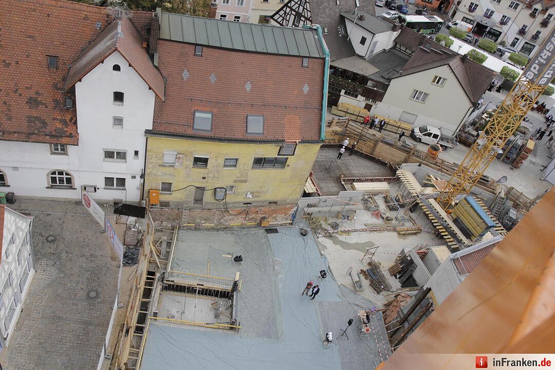 Forchheim: Brauhaus Grundsteinlegung