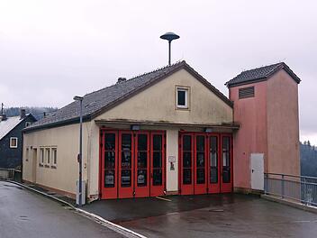 Das Feuerwehrhaus bleibt größte "offene Baustelle" der Wilhelmsthaler Wehr.