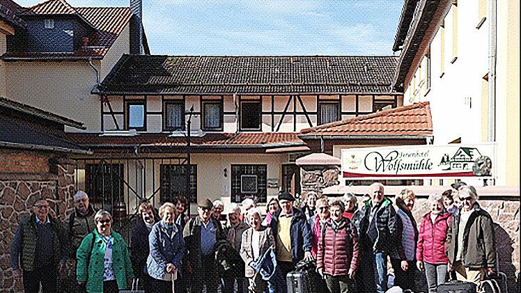 Ein Kulturausflug des Rhönklub-Zweigvereins Münnerstadt führte nach Thüringen und Sachsen.
