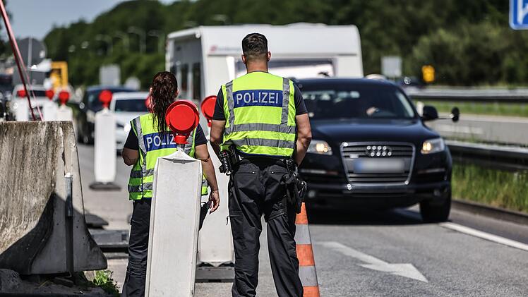 Deutsche Grenzkontrolle