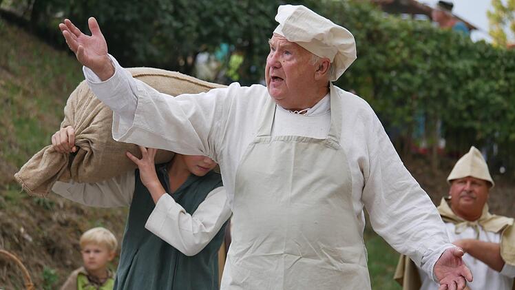 Botenlauben-Festspiele in Reiterswiesen.Heike Beudert