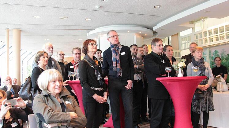 Interessierte Zuhörer beim Neujahrsempfang.
