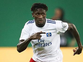 HSV-Profi Bakery Jatta. Foto: Christain Charisius/dpa