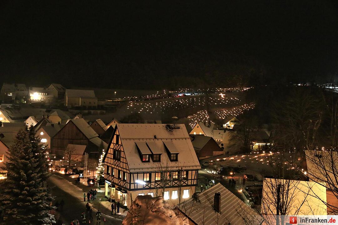 Beeindruckendes Lichterfest in Obertrubach
