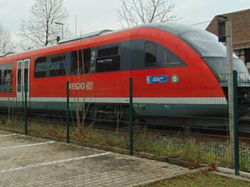 Ein Zug der Gräfenbergbahn Foto: Petra Malbrich