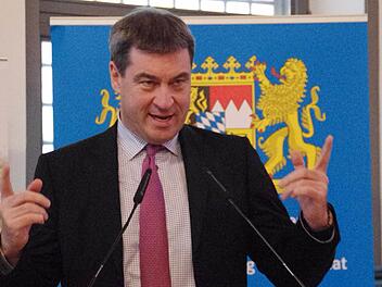Markus Söder sieht die Oberfranken auf einem guten Weg. Foto: Marco Meißner