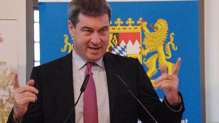 Markus Söder sieht die Oberfranken auf einem guten Weg. Foto: Marco Meißner