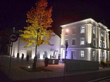 Die Beleuchtung lässt die Kultur.werk.stadt besonders zur Geltung kommen. Rainer Lutz