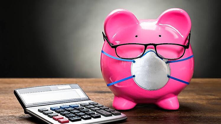 Piggybank With Calculator