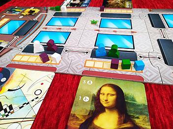 Spiele-Test Art Gallery - Gelungenes Familienspiel mit 48 weltberühmten Gemälden