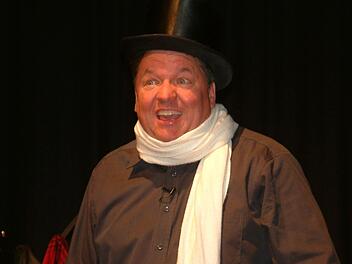 Helmut Schleich kann auch Johannes Heesters Foto: Hans Franz