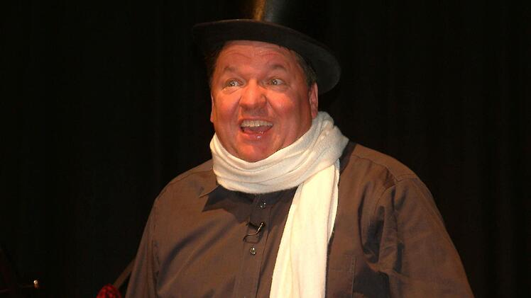 Helmut Schleich kann auch Johannes Heesters Foto: Hans Franz