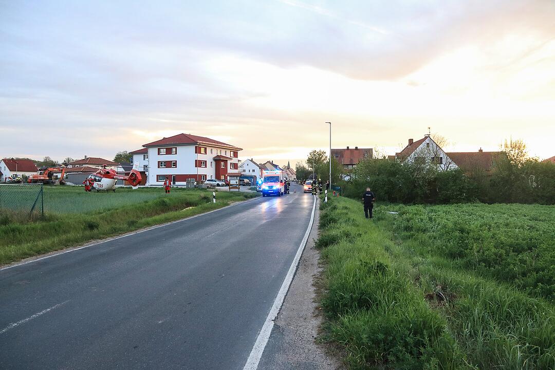 Kreis Bamberg: Motorradfahrer bei Unfall schwer verletzt