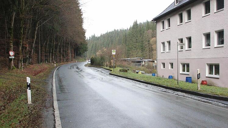 Blick von der Felsmühle Richtung Gifting Foto: Friedwald Schedel