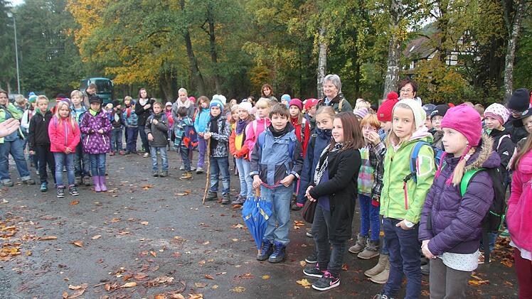 Rund 120 Kinder beteiligten sich am Montag an der Aktion.