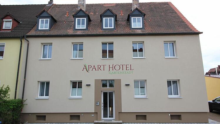 Das Aparthotel Gartenstadt in der Stauffenbergstraße 86. Fotos: PR