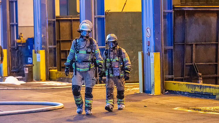 Brand in Fürther Mineralöl-Firma