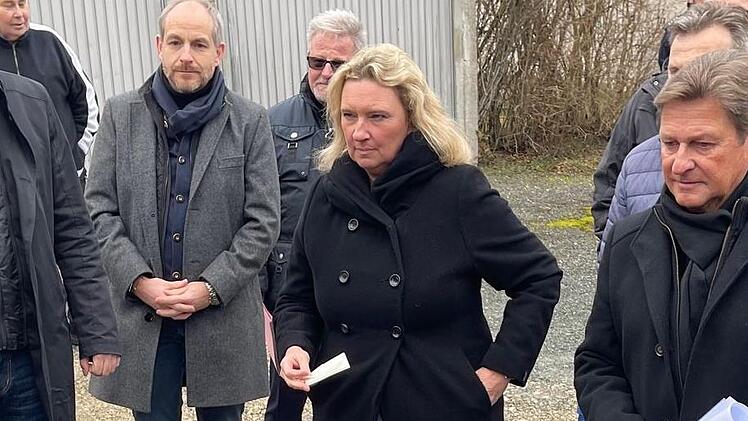 Kerstin Schreyer machte als Verkehrsministerin den Döllnitzern Hoffnung auf den Bau  der Umgehung. Foto: Jürgen Gärtner