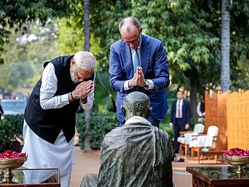 Bundeskanzler Merz in Indien