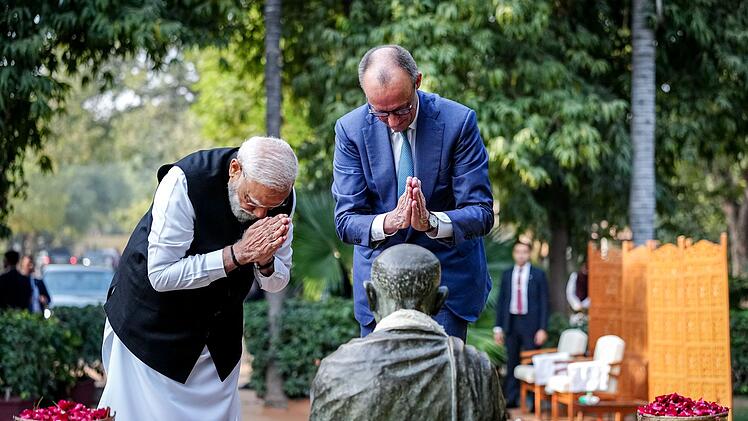 Bundeskanzler Merz in Indien