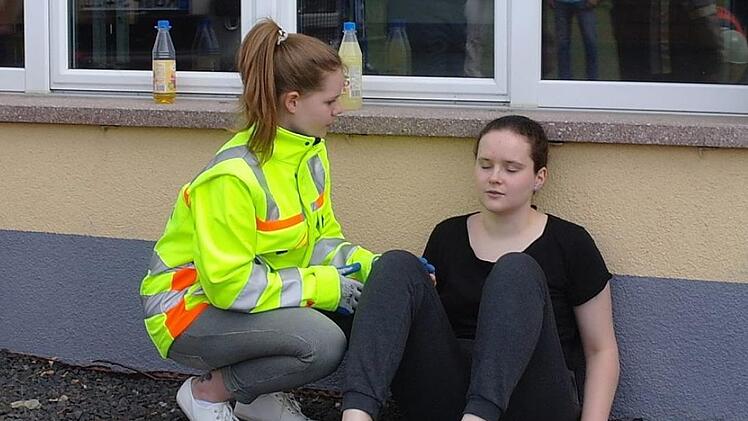 Die moralische Unterstützung ist ebenfalls wichtig.  Foto: Stephanie Elm