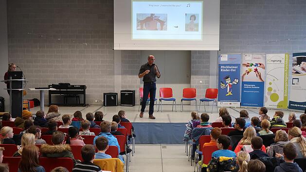 Die Vorlesung in Forchheim  Foto: Landratsamt Forchheim