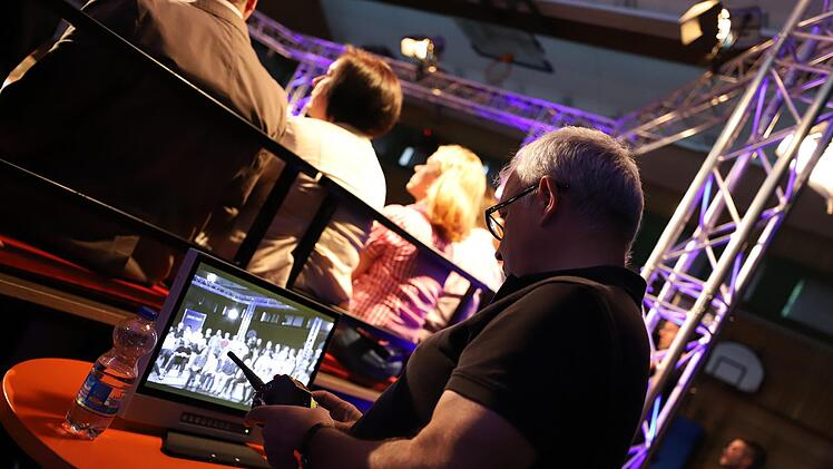 Die Fernsehsendung "Jetzt red i" war zu Gast in Kronach. Foto: Marian Hamacher