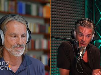 Richard David Precht (links) und Markus Lanz sorgen sich um das Verantwortungsbewusstsein der Menschen im Land.