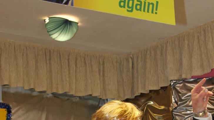 Jürgen Peter als Donald Trump Foto: Jürgen Gärtner