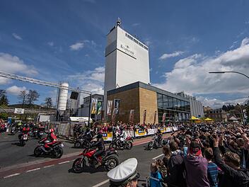 Zum 17. Mal findet am Wochenende auf dem Gelände der Kulmbacher Brauerei die Motorradsternfahrt statt.  Foto: Brauerei