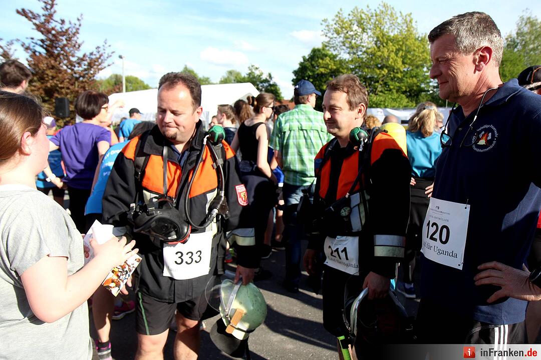 Benefizlauf "Lauf für Uganda" in Hannberg