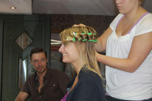 Fotoshooting: Juliane und Anton