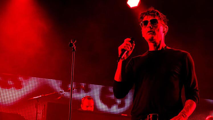 a-ha-Sänger Morten Harket beim Konzert in Coburg.Foto: Matthias Hoch