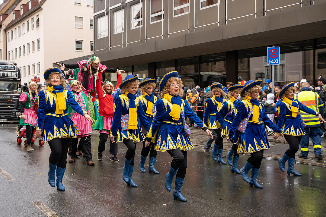 Der traditionelle Umzug zog ca. 70.000 Faschingsfreunde an.